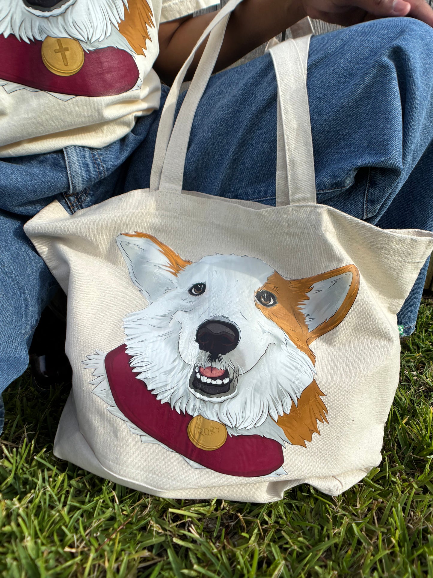 Rory, CEO of Corgitude ~ Oversized Tote
