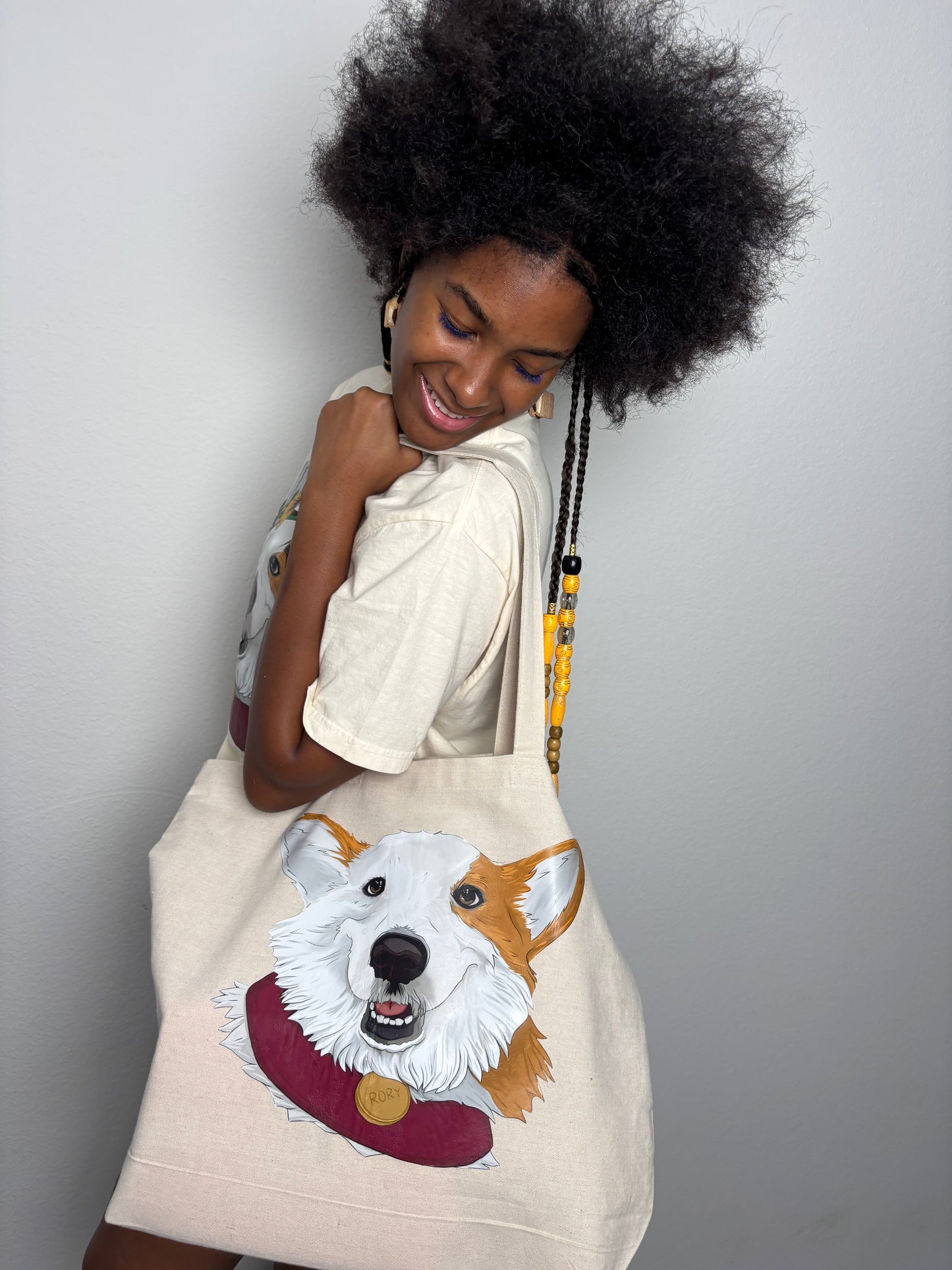 Rory, CEO of Corgitude ~ Oversized Tote