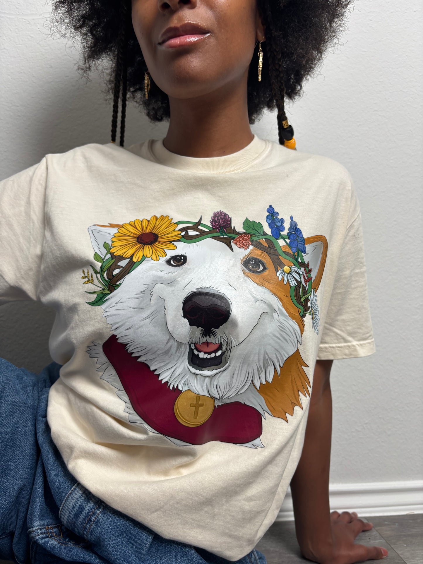 Holy Corg Royal Joy Tee