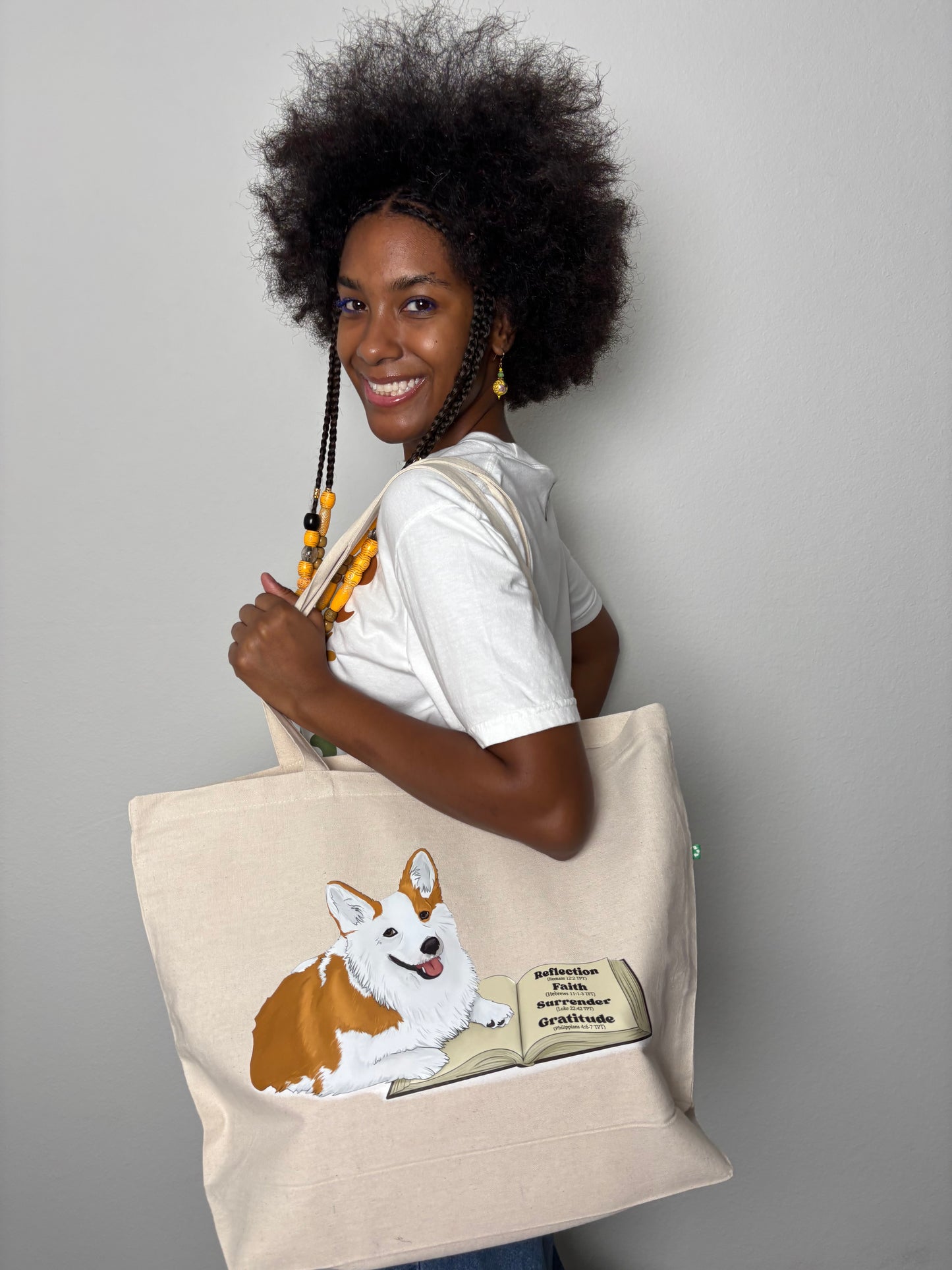 Rory's Quiet Snuggles ~ Oversized Tote