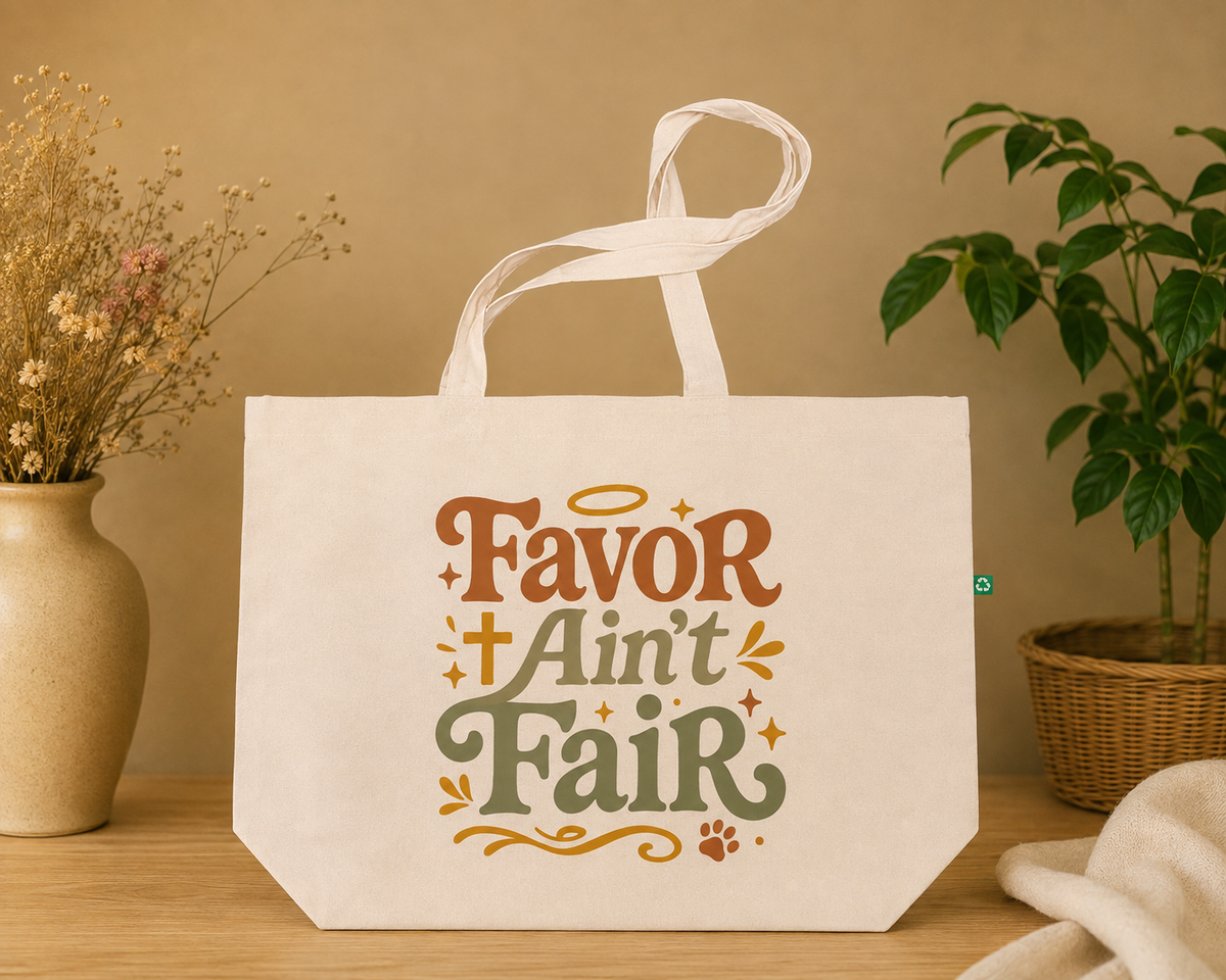 Favor Ain’t Fair ~ Oversized Tote