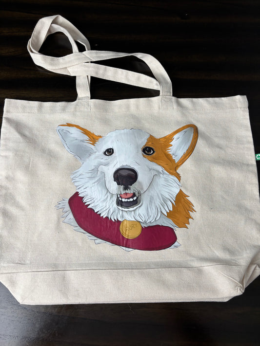 Rory, CEO of Corgitude ~ Oversized Tote