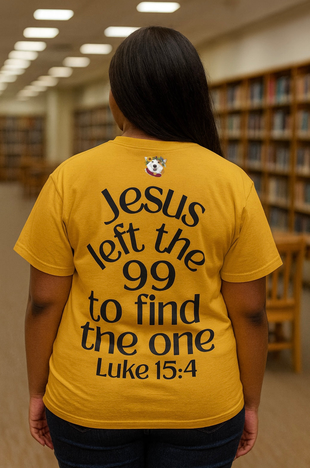 Jesus Left the 99 ~ Mustard Tee