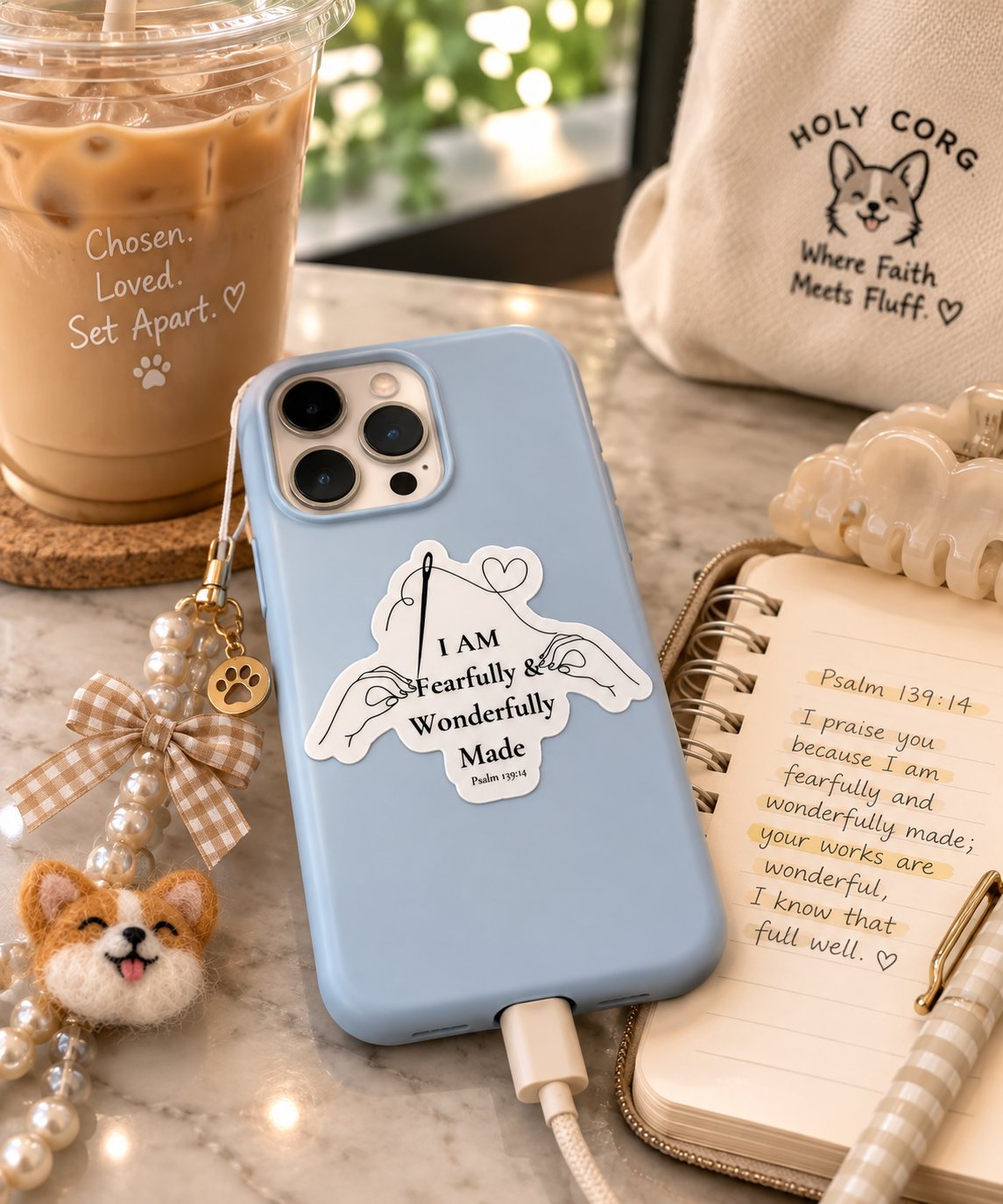 Fearfully & Wonderfully Made Sticker