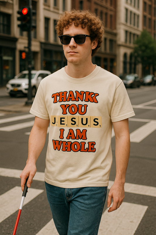 Thank You Jesus ~ Vintage Ivory Tee