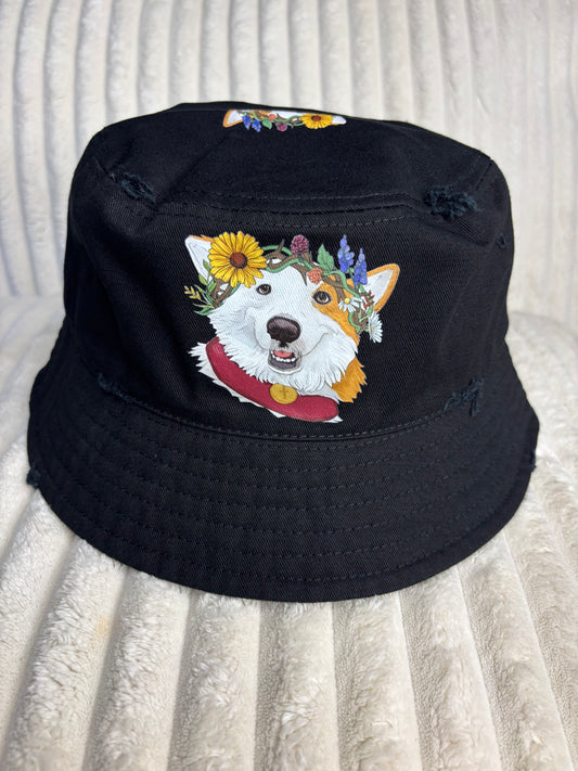 Royal Joy Vintage Black ~ Classic Edition Bucket Hat