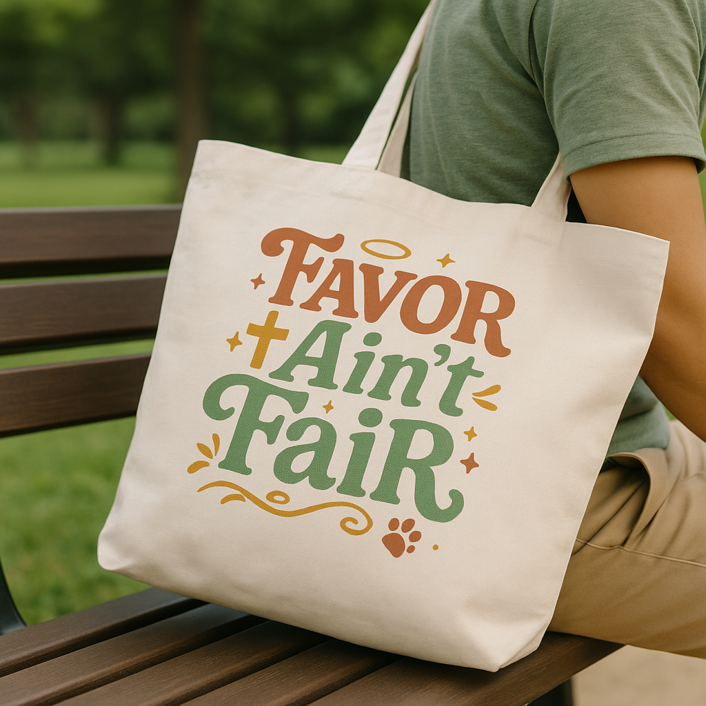 Favor Ain’t Fair ~ Oversized Tote