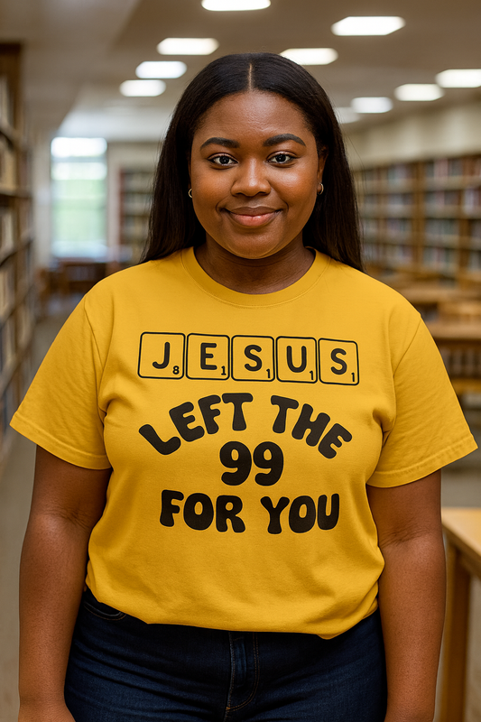 Jesus Left the 99 ~ Mustard Tee