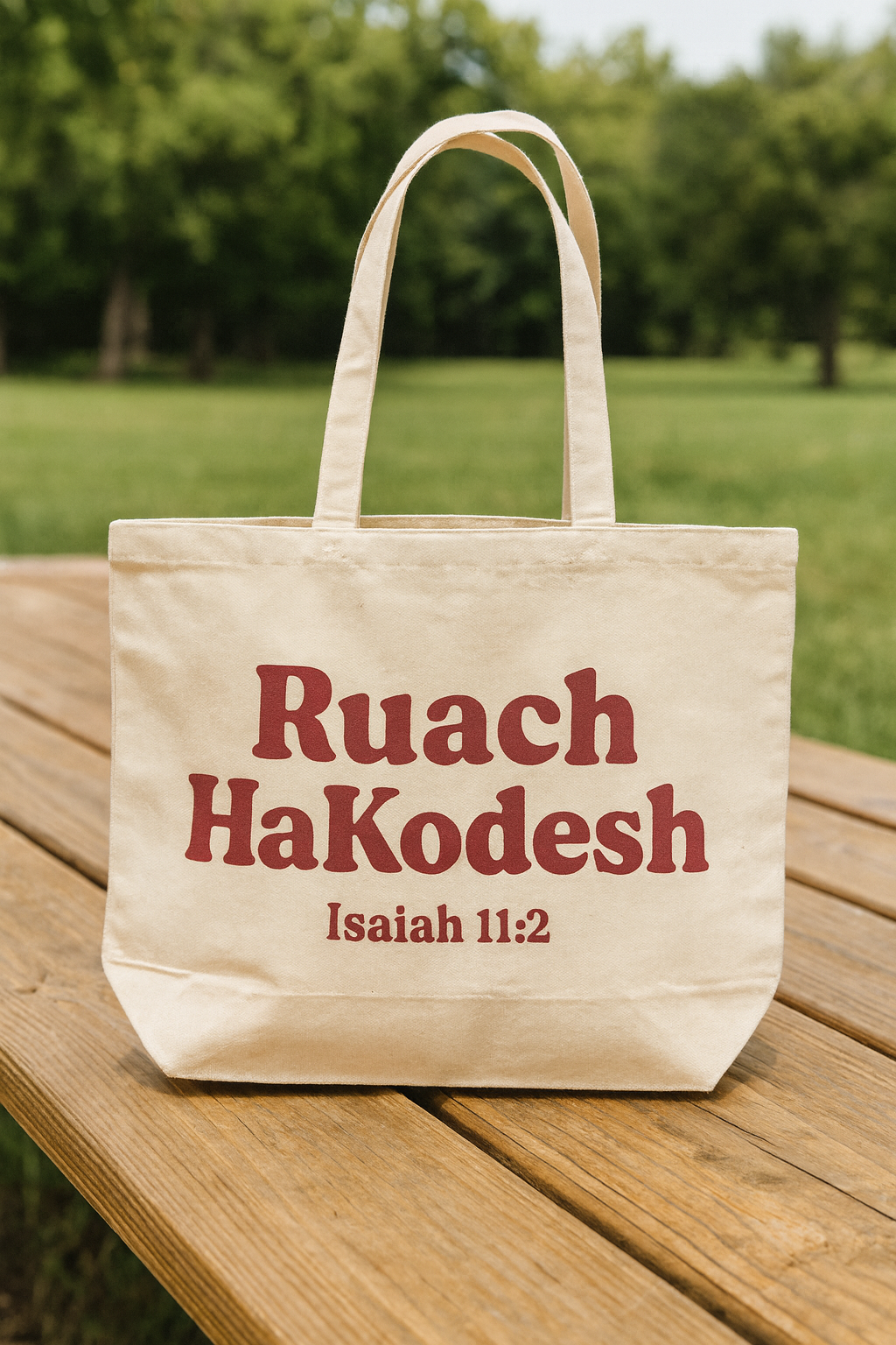 Ruach HaKodesh ~ Oversized Tote