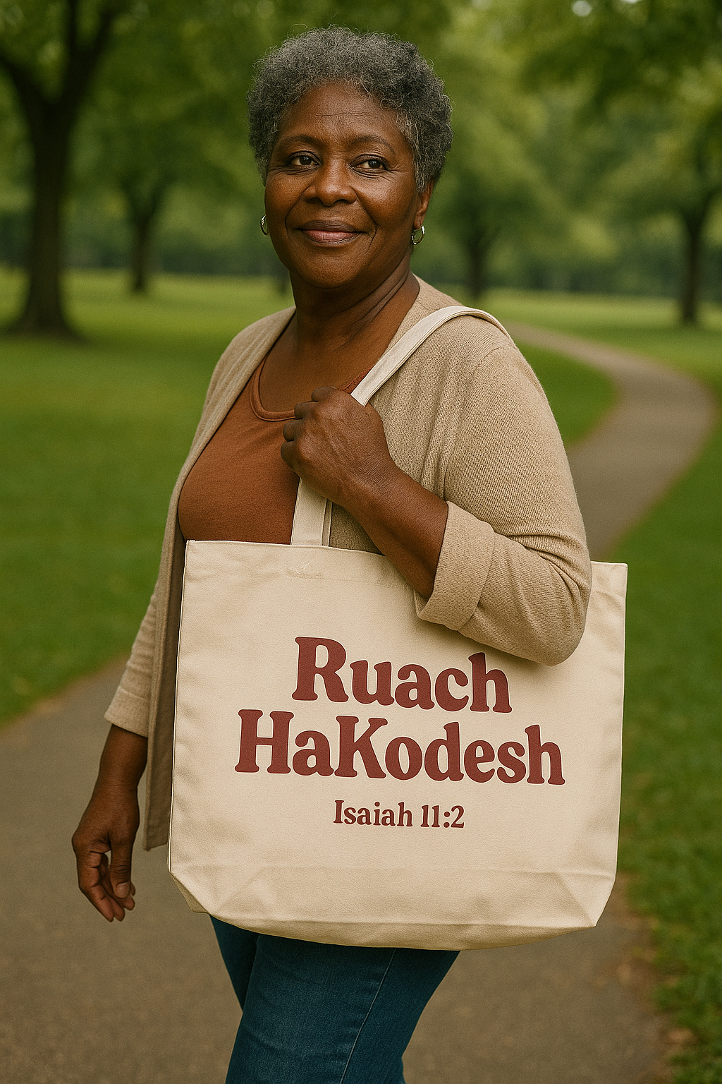 Ruach HaKodesh ~ Oversized Tote