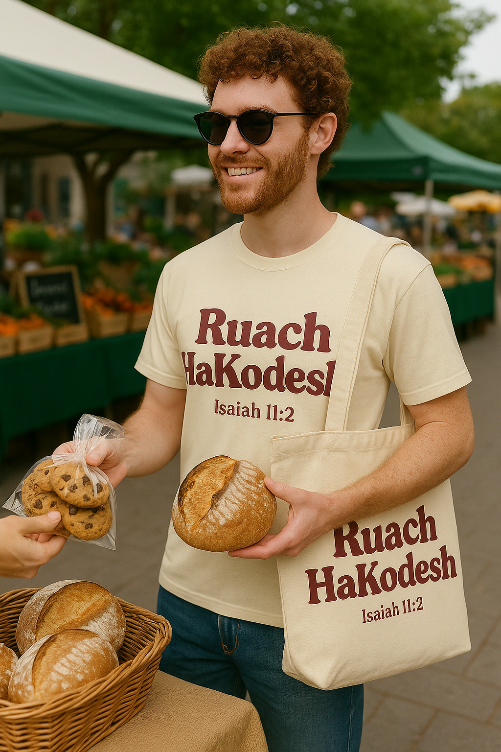 Ruach HaKodesh ~ Oversized Tote