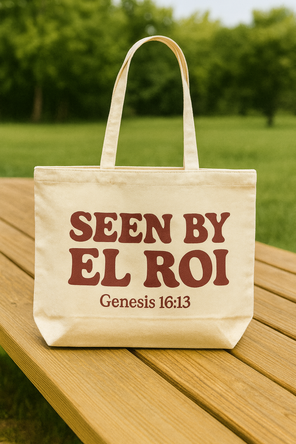Seen By El ROI ~ Oversized Tote