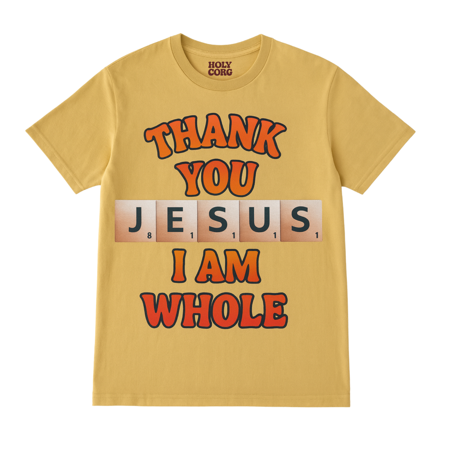 Thank You Jesus ~ Mustard Tee