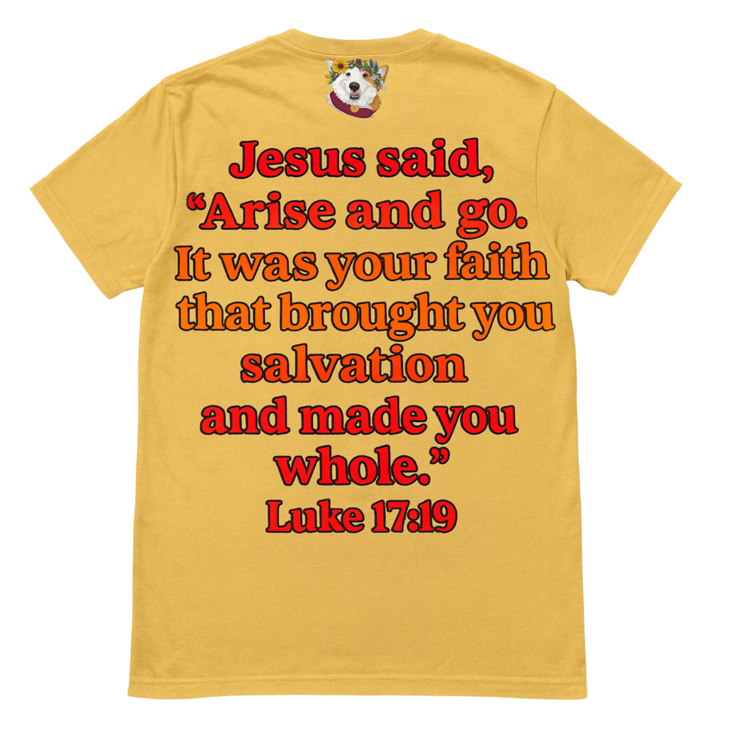 Thank You Jesus ~ Mustard Tee