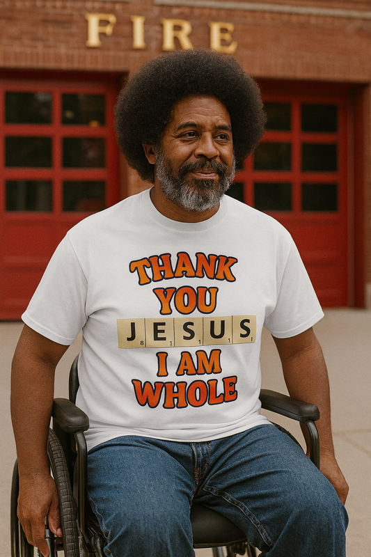 Thank You Jesus ~ Vintage White Tee
