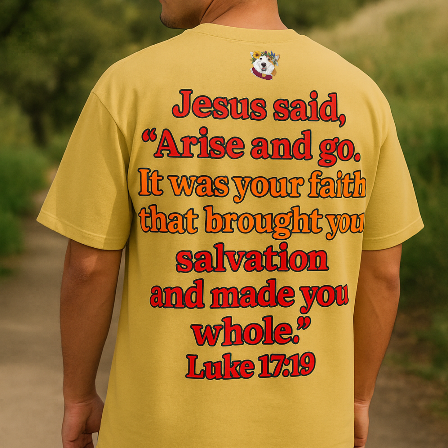 Thank You Jesus ~ Mustard Tee