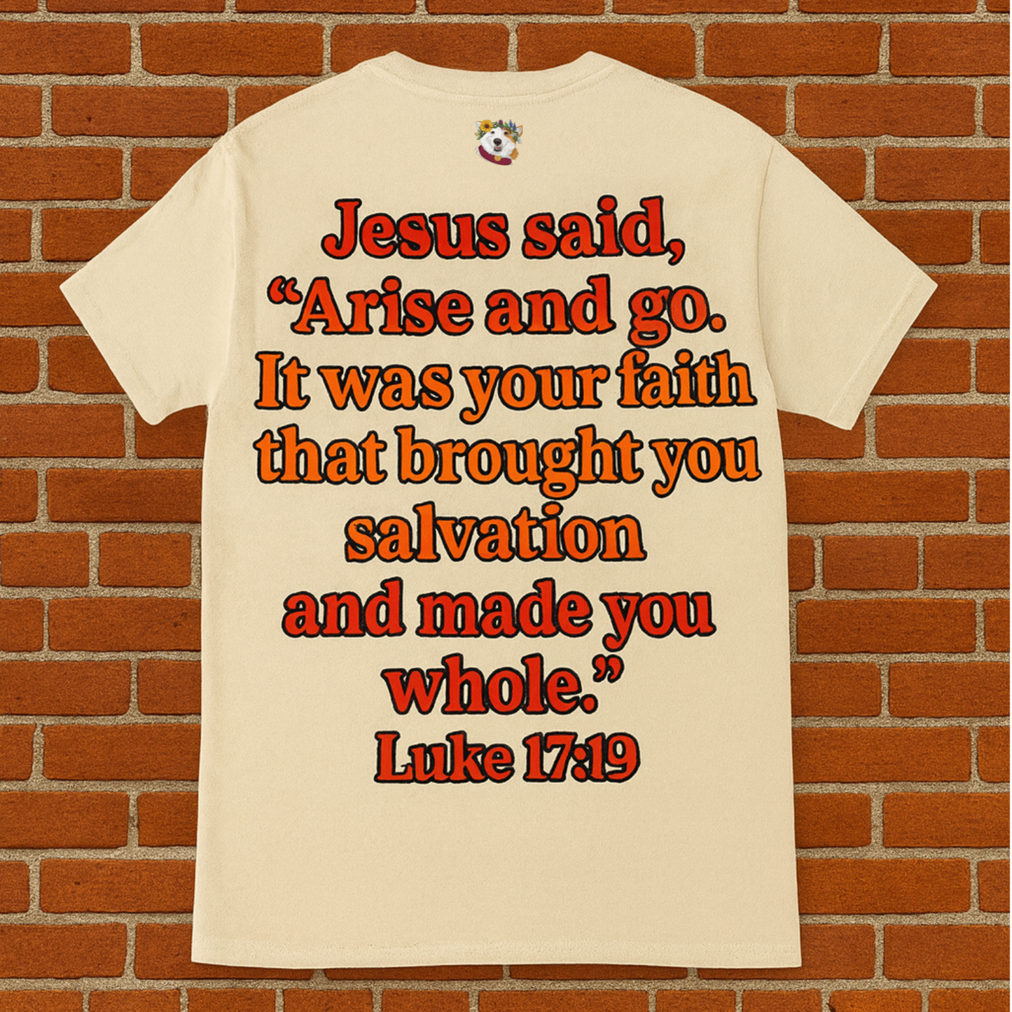 Thank You Jesus ~ Vintage Ivory Tee
